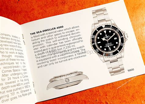 rolex sea dweller manual.